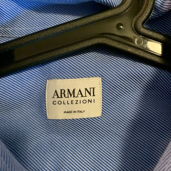 Long Sleeve Armani Button Down Shirt - Picture 2 of 7